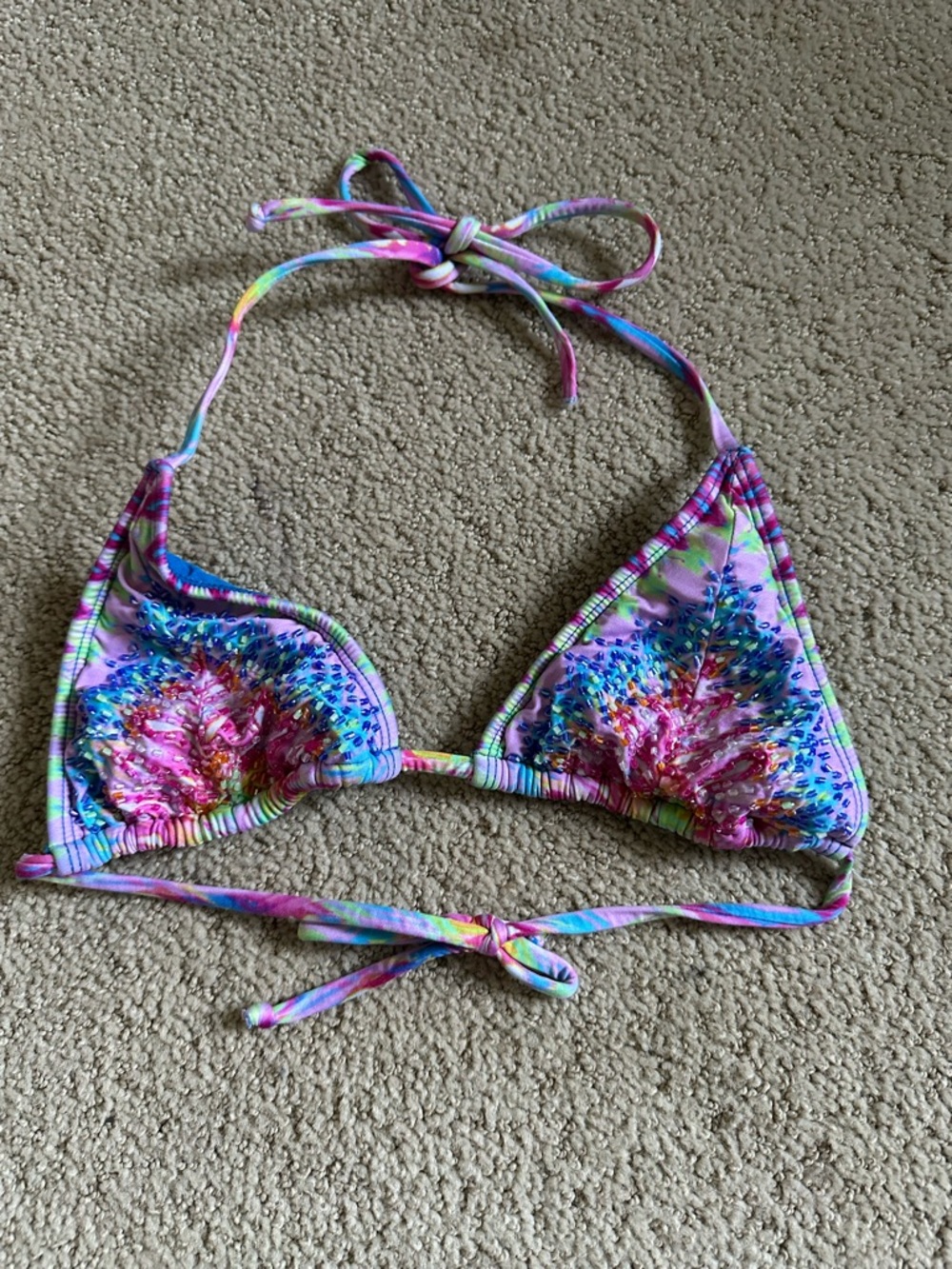 PilyQ beaded bikini top - Picture 2 of 5